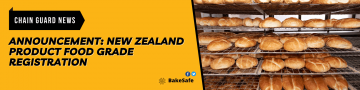 New Zealand Food Grade Registration