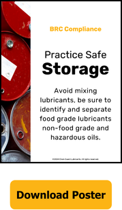 BRC Compliance Poster: Practice Safe Storage