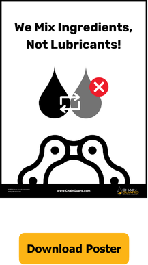 We Mix Ingredients, Not Lubricants Poster