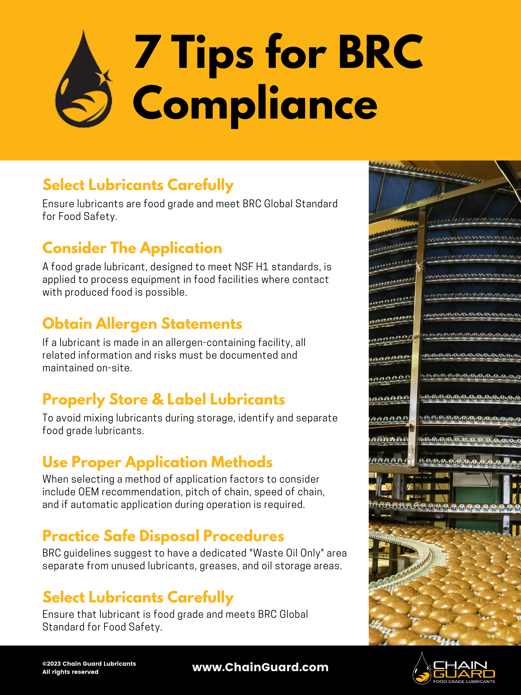 Food Safety Poster Download: 7 Tips for BRC Compliance 