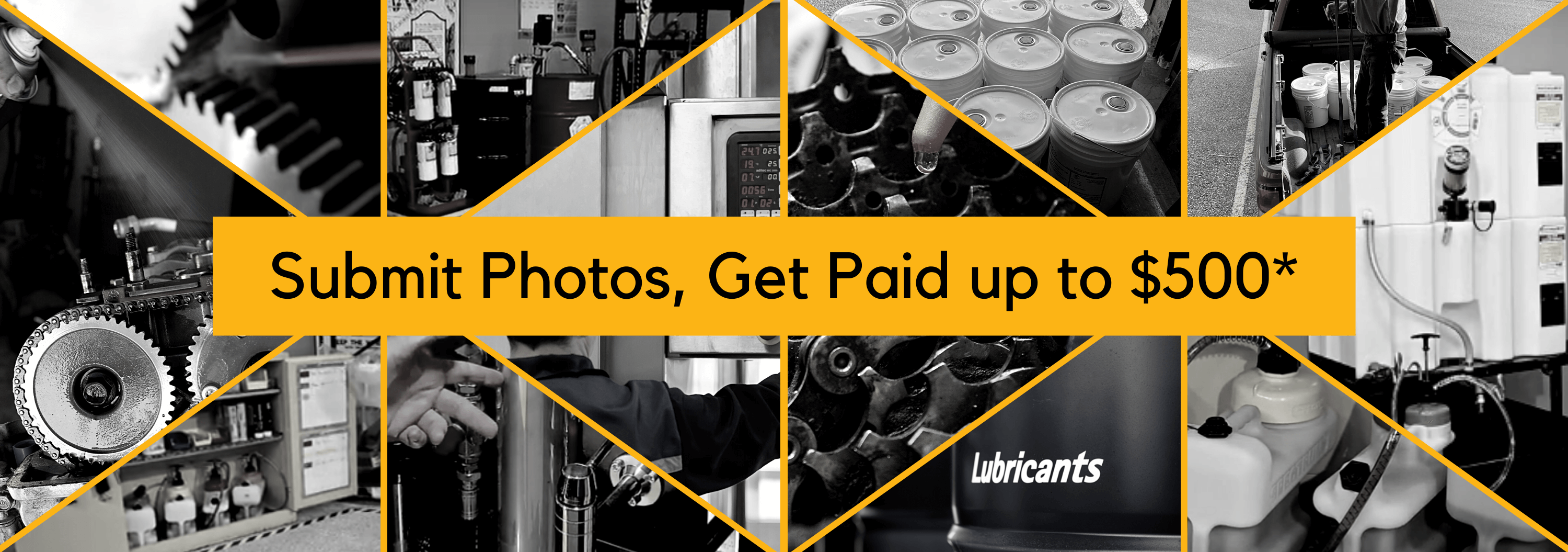 Get paid for your food processing industry and food grade lubricant photos! Chain Guard Food Grade Lubricants will pay you up to $500* for your industry-related photos and videos. Learn more about our photo and video buying program below.