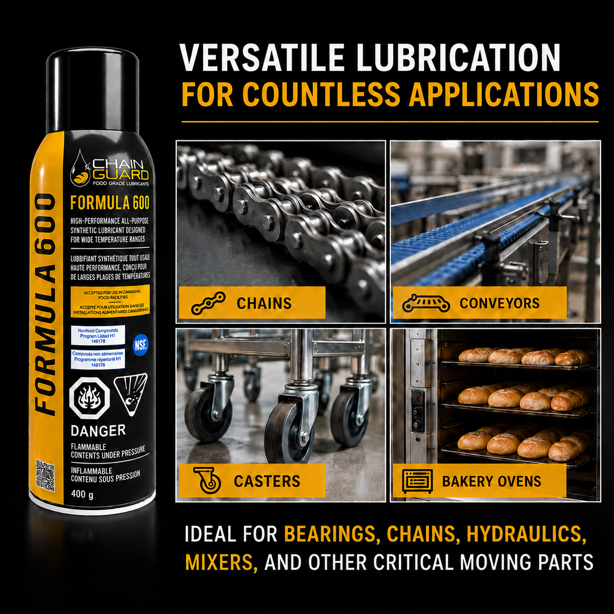 Formula 600 - Lubricant Tough Areas