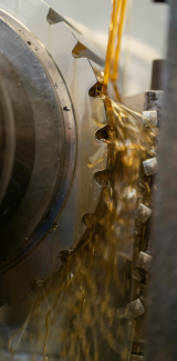 Food Grade Lubricant on Gear