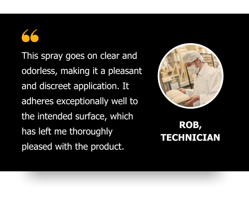 Rob, a food processing plant technician, wrote a review about Chain Guard Formula 600 Spray.